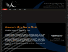 Tablet Screenshot of moonbouncemedia.com